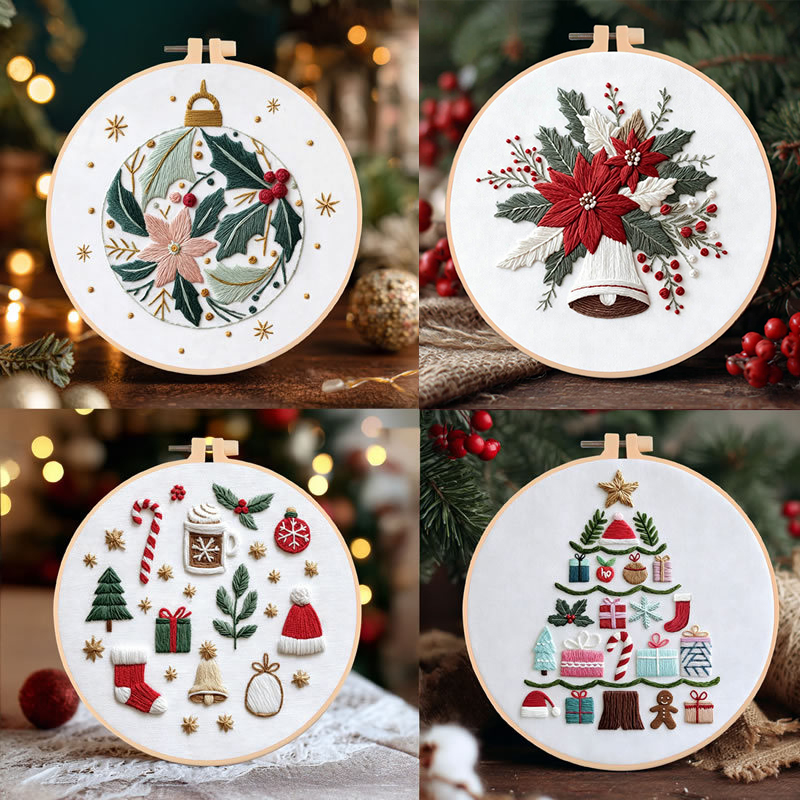 DIY Embroidery Christmas Tree  - Embroidery Needles review and price