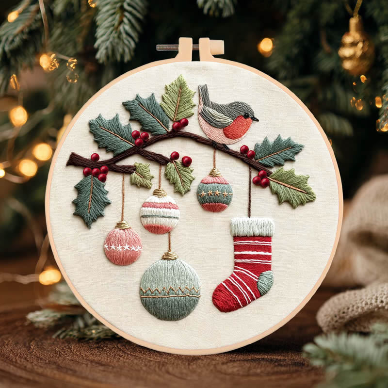 DIY Embroidery Christmas Tree  - Embroidery Needles review and price