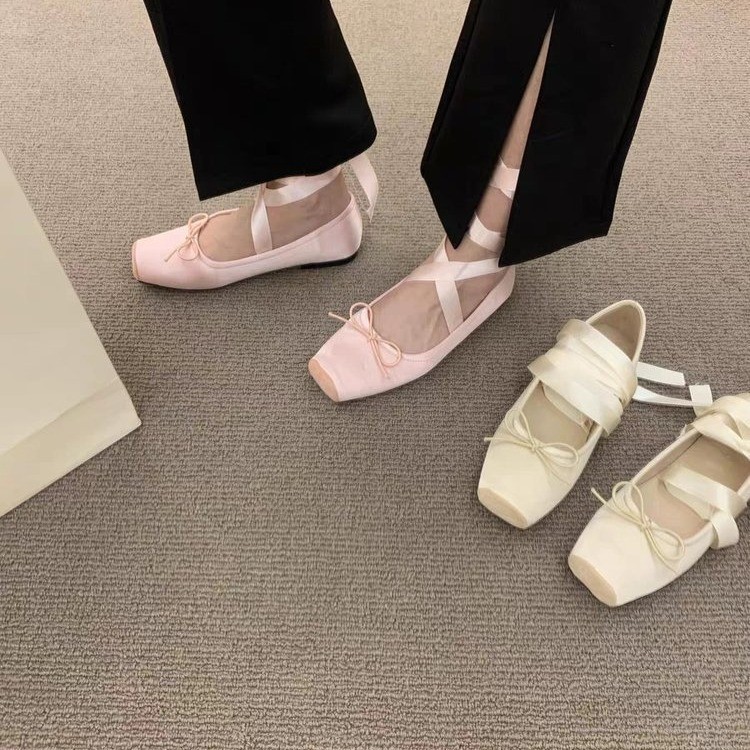 Women Flats Bow Marie Janes Sh - Embroidery Design Free review and price