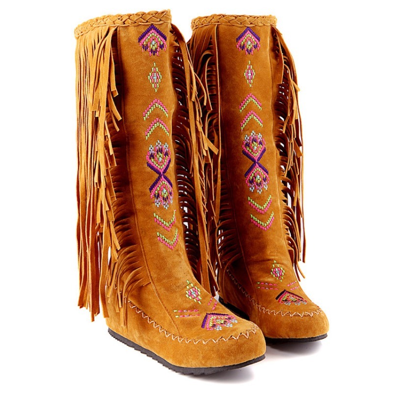 Tassel Boots Handmade Embroide - Embroidery Design Free review and price