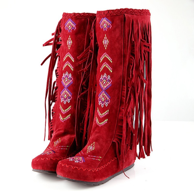 Tassel Boots Handmade Embroide - Embroidery Design Free review and price