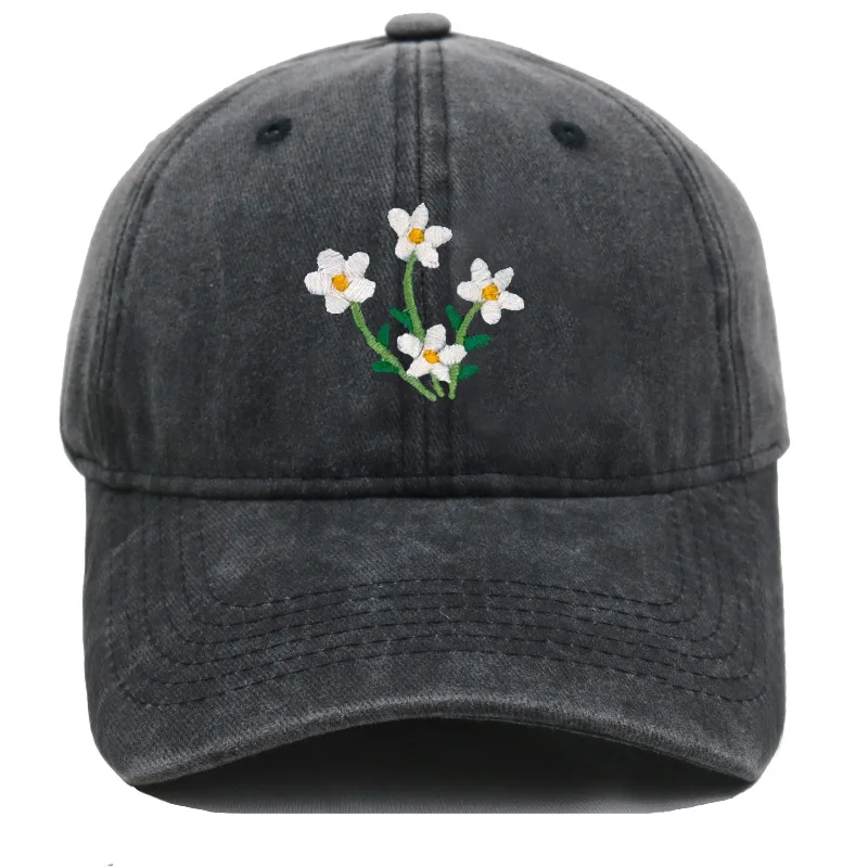 Vintage Washed Cotton Daisy Fl - Embroidery Daisy Flower review and price