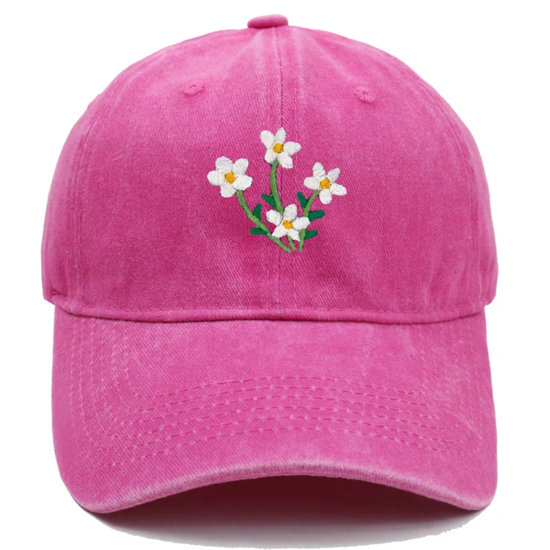 Vintage Washed Cotton Daisy Fl - Embroidery Daisy Flower review and price