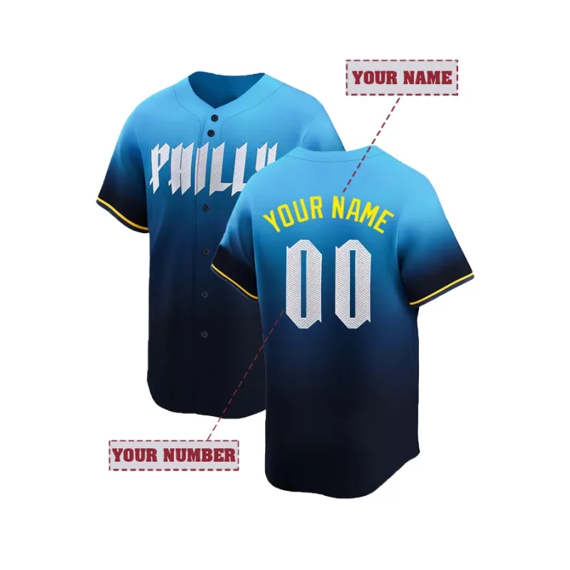 Customized Name And Number Men - Embroidery Gradient review and price