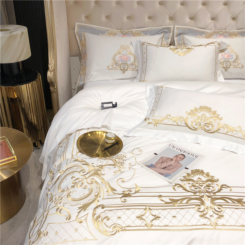 Queen Super King size Bedding  - Embroidery Quilt Cover review and price