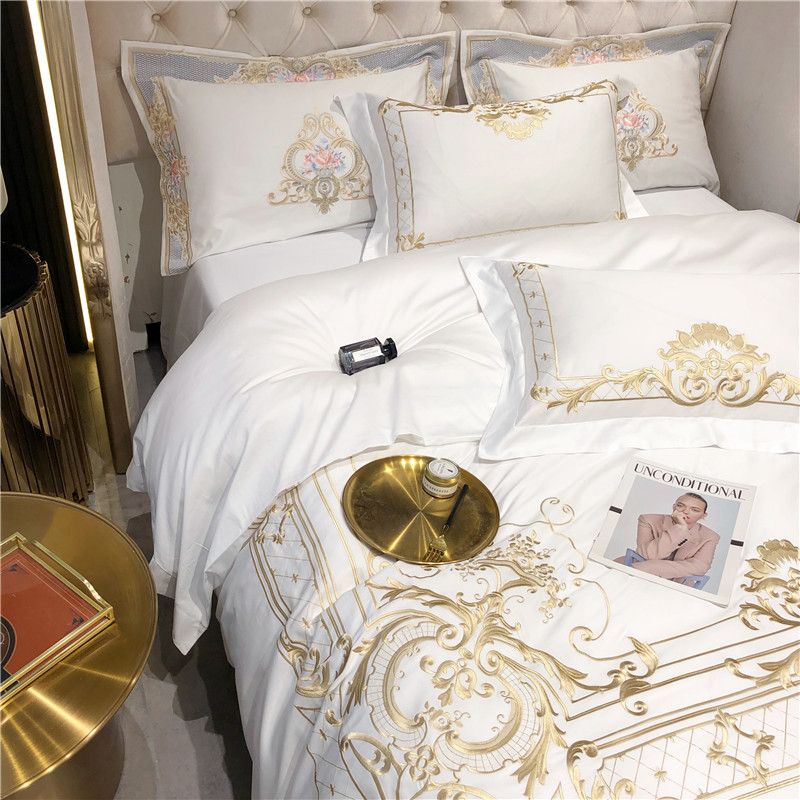 Queen Super King size Bedding  - Embroidery Quilt Cover review and price