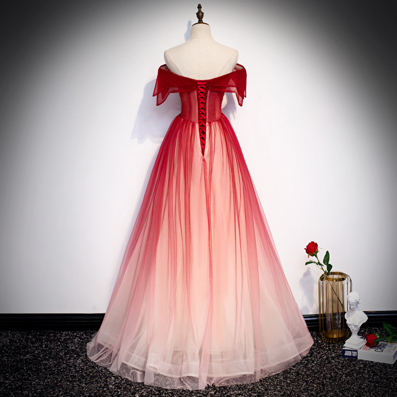 Strap Toast Dress for Bride 20 - Embroidery Gradient review and price