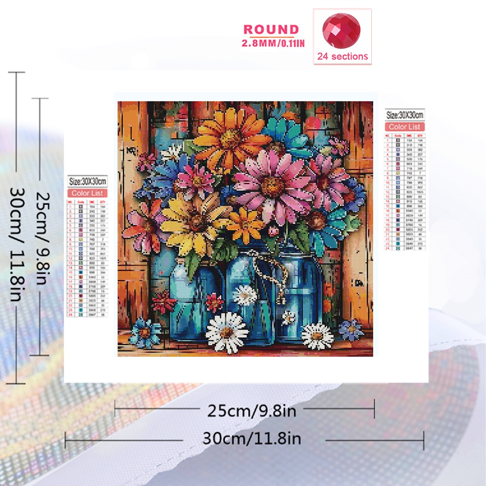 Momoart Diamond Art Painting F - Embroidery Daisy Flower review and price