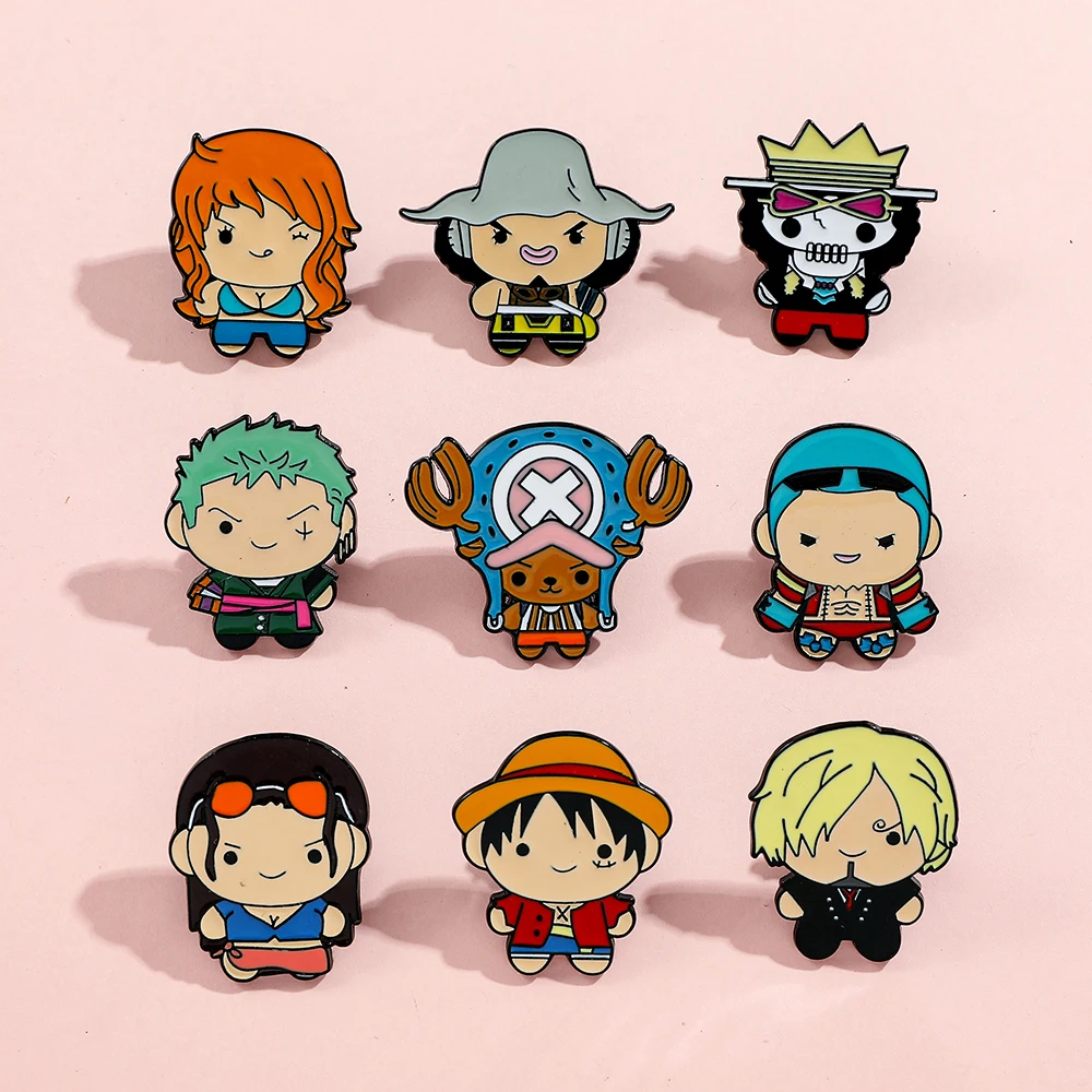 9 Pcs Creative Cartoon Brooch  - Embroidery Textile review and price