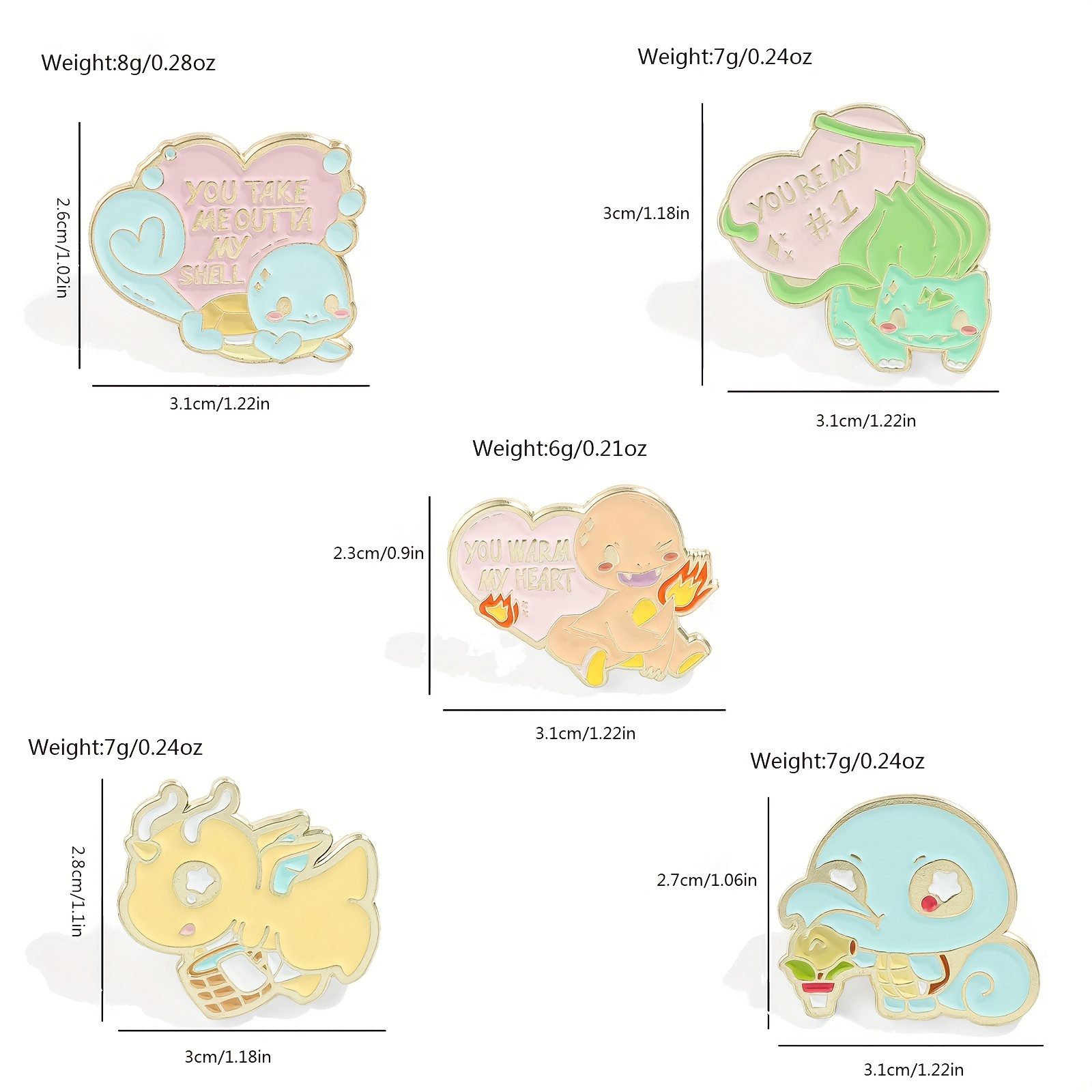 5 Pcs Cute Anime Brooch Person - Embroidery Wallpaper review and price