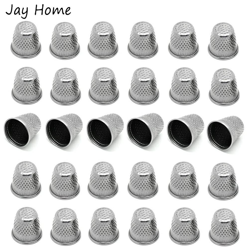 5/10Pcs Silver Sewing Thimbles - Embroidery Quilt Cover review and price