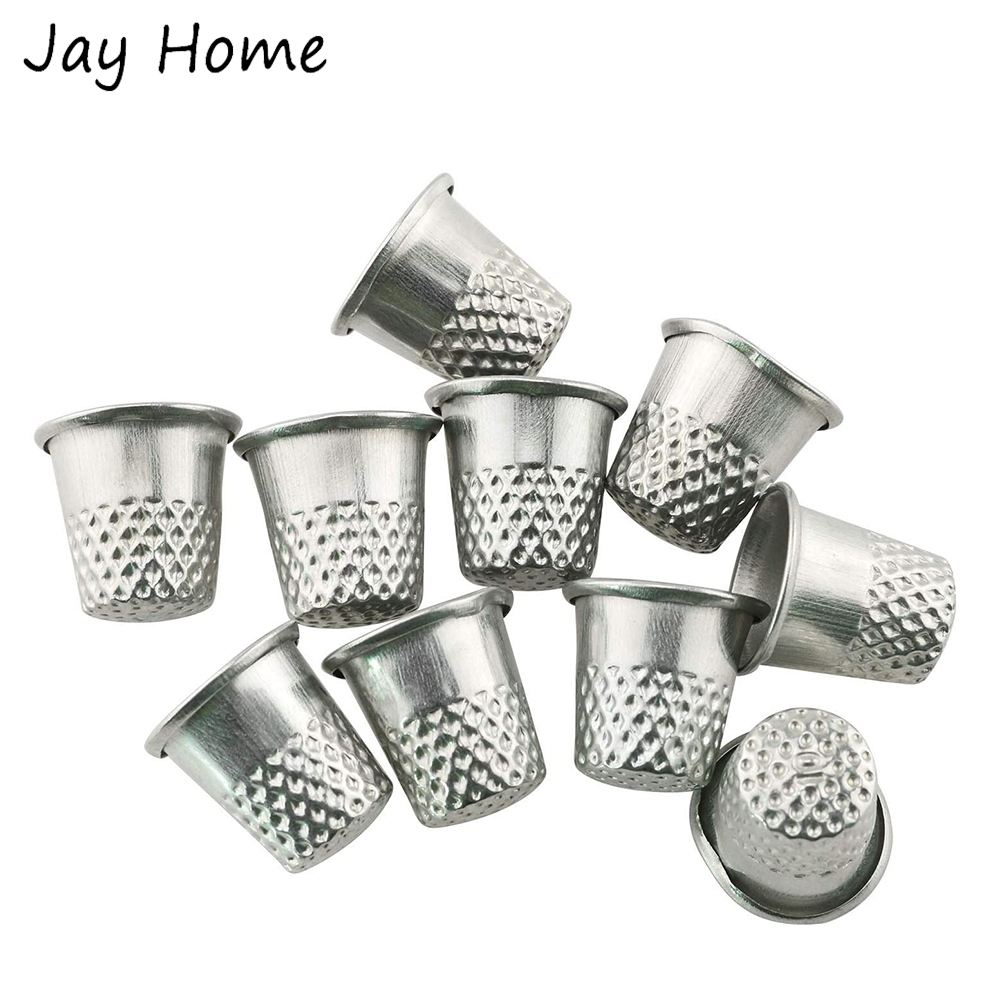 5/10Pcs Silver Sewing Thimbles - Embroidery Quilt Cover review and price