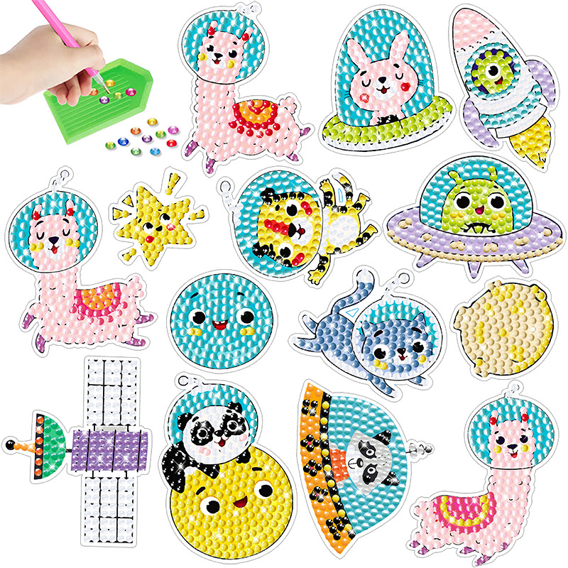 Cartoon Dinosaur Diamond Paint - Embroidery Ideas For Bags review and price