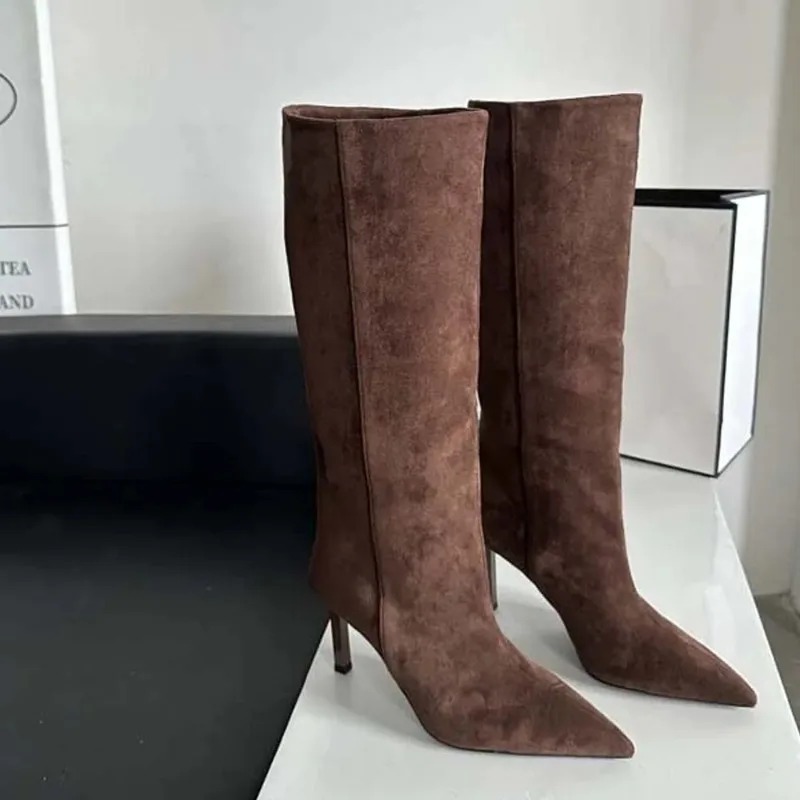 Luxury Women Long Boots Fashio - Embroidery Design Free review and price