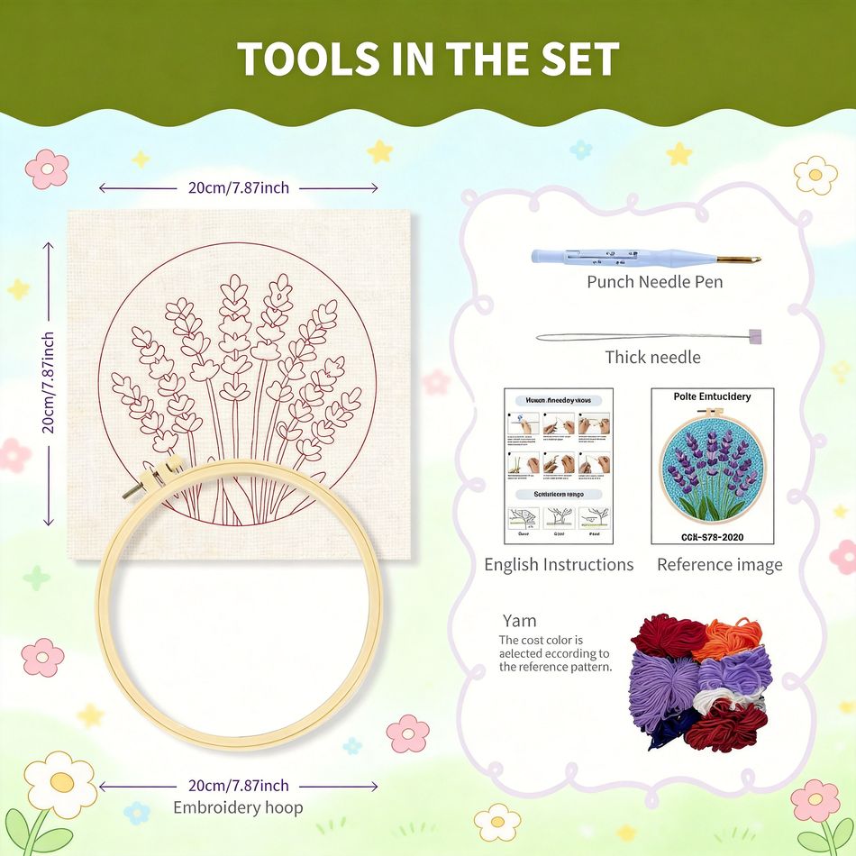 RUOPOTY Punch Needle Kits For  - Embroidery Ideas For Bags review and price