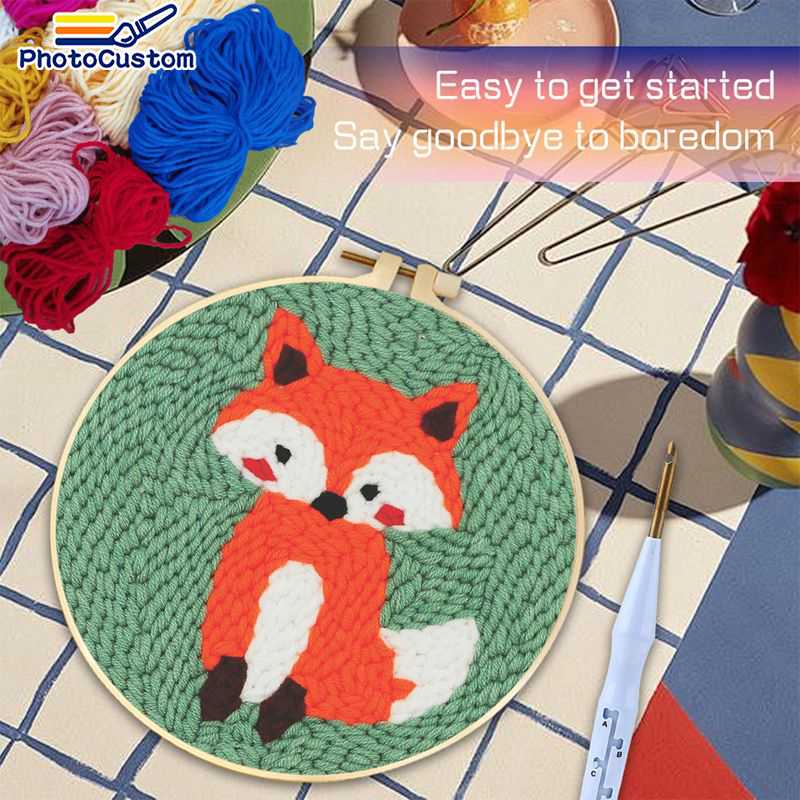 PhotoCustom Ghost Punch Needle - Embroidery Ideas For Bags review and price