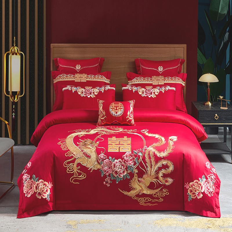 100% Cotton Bedding Set Luxury - Embroidery Quilt Cover review and price