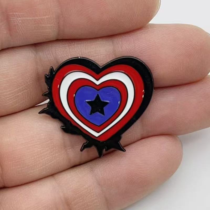 7pieces of alloy cartoon chara - Embroidery Wallpaper review and price