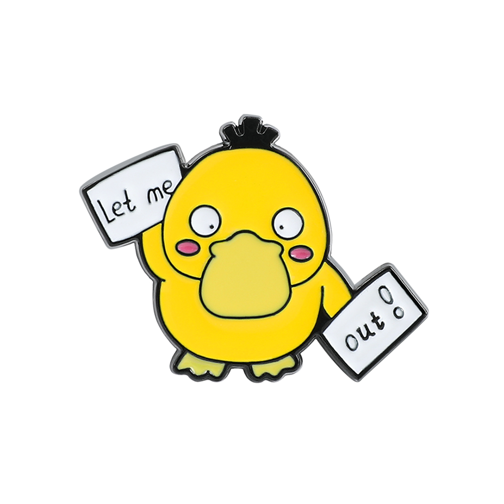 1 Pc ​Anime Duckling Brooch Ca - Embroidery Wallpaper review and price