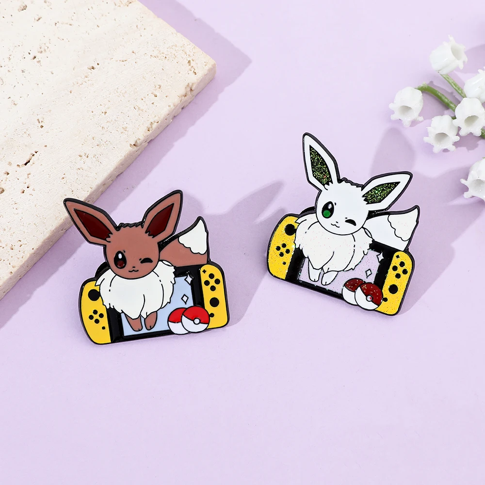 2 Pcs Anime Elf Cartoon Brooch - Embroidery Wallpaper review and price
