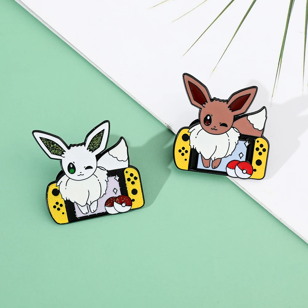 2 Pcs Anime Elf Cartoon Brooch - Embroidery Wallpaper review and price