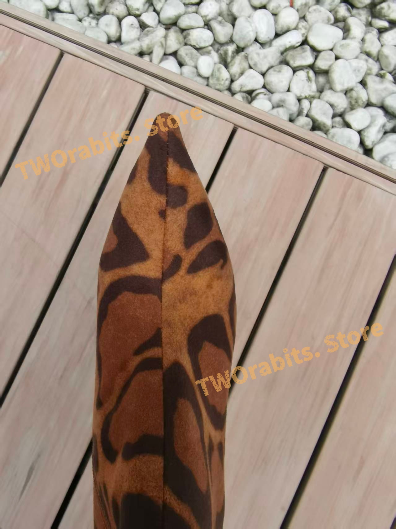 Leopard Print Knee Boot Point  - Embroidery Design Free review and price