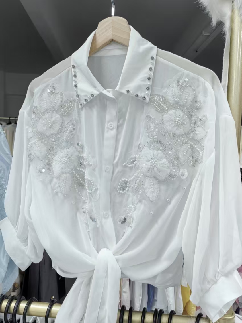 Streetwear Summer Sunscreen Bl - Embroidery Cardigan review and price