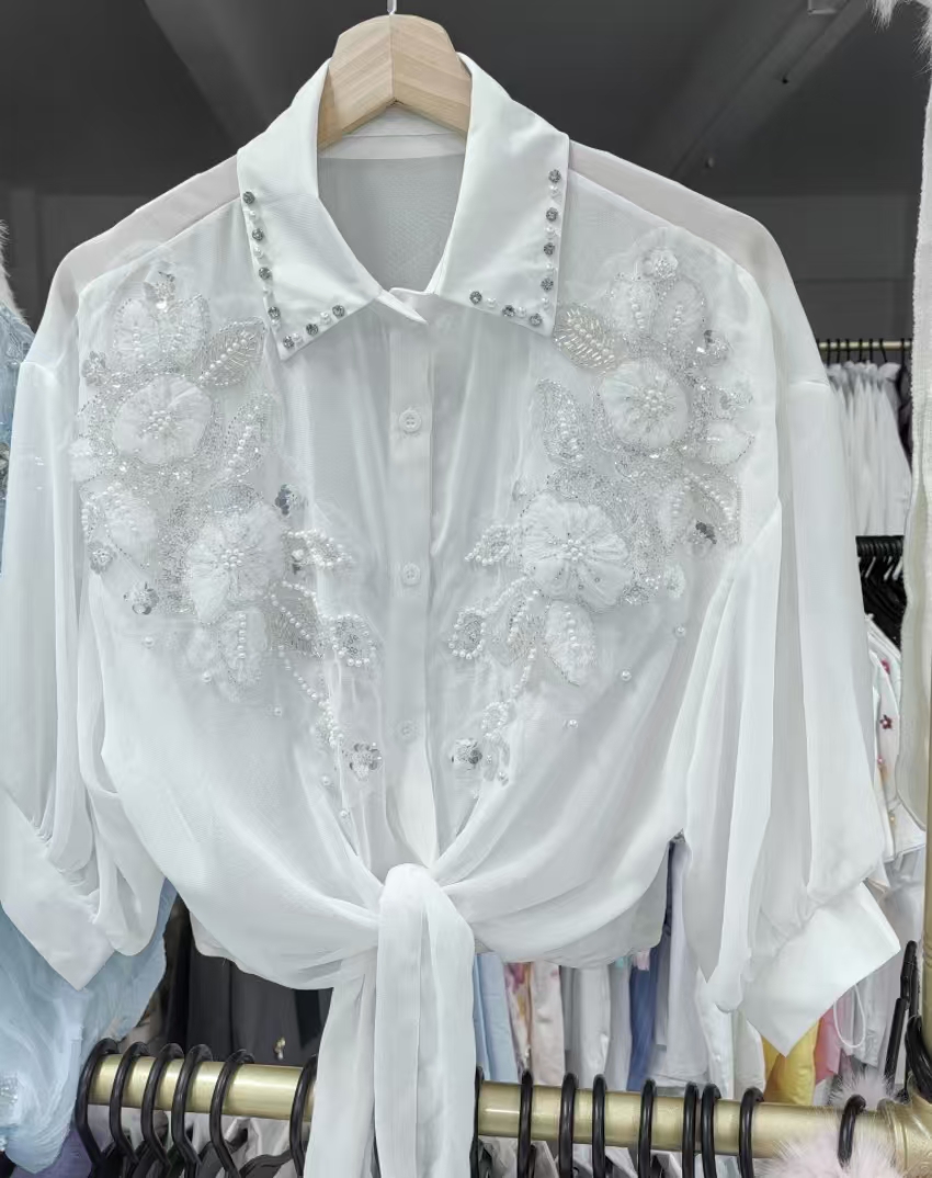 Streetwear Summer Sunscreen Bl - Embroidery Cardigan review and price