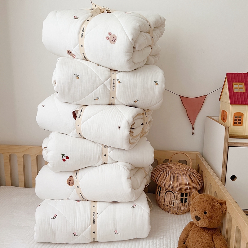Baby Winter Quilt Kids Cotton  - Embroidery Quilt Cover review and price