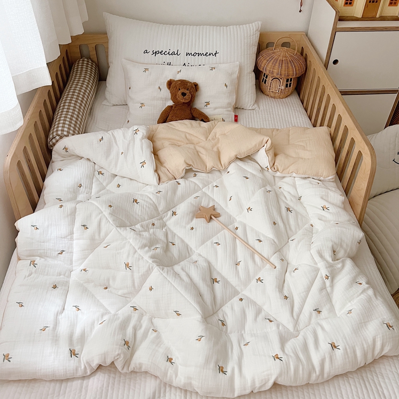 Baby Winter Quilt Kids Cotton  - Embroidery Quilt Cover review and price
