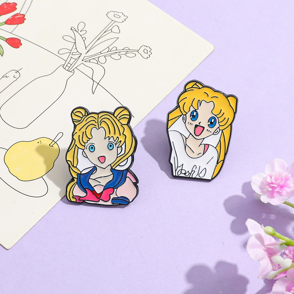 2 Pcs Funny Cartoon Brooch Cut - Embroidery Textile review and price