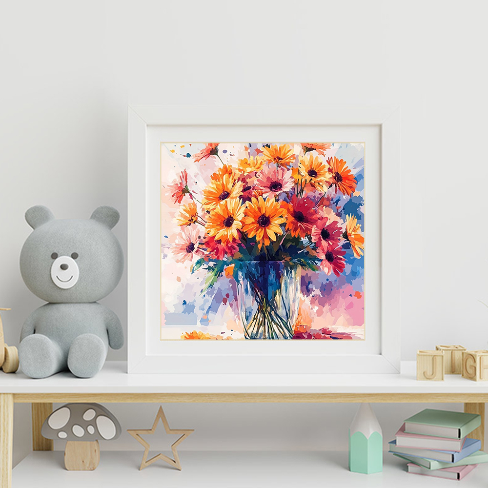Evershine Diamond Art Painting - Embroidery Daisy Flower review and price