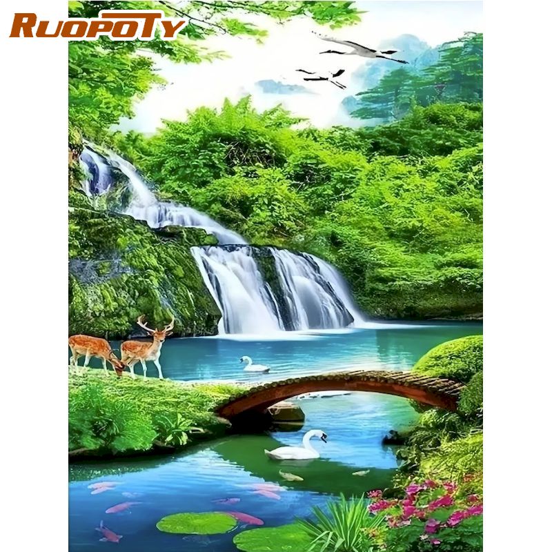 RUOPOTY Diamond Painting Kits  - Embroidery Ideas For Bags review and price