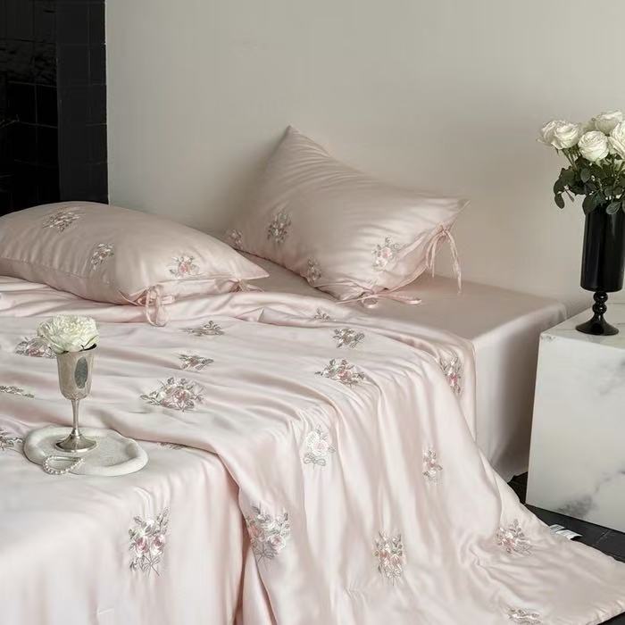 Luxury France Style Lyocell Fi - Embroidery Quilt Cover review and price
