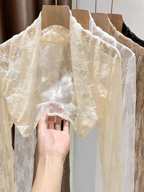 2025 New Lace Embroidery Sun P - Embroidery Cardigan review and price