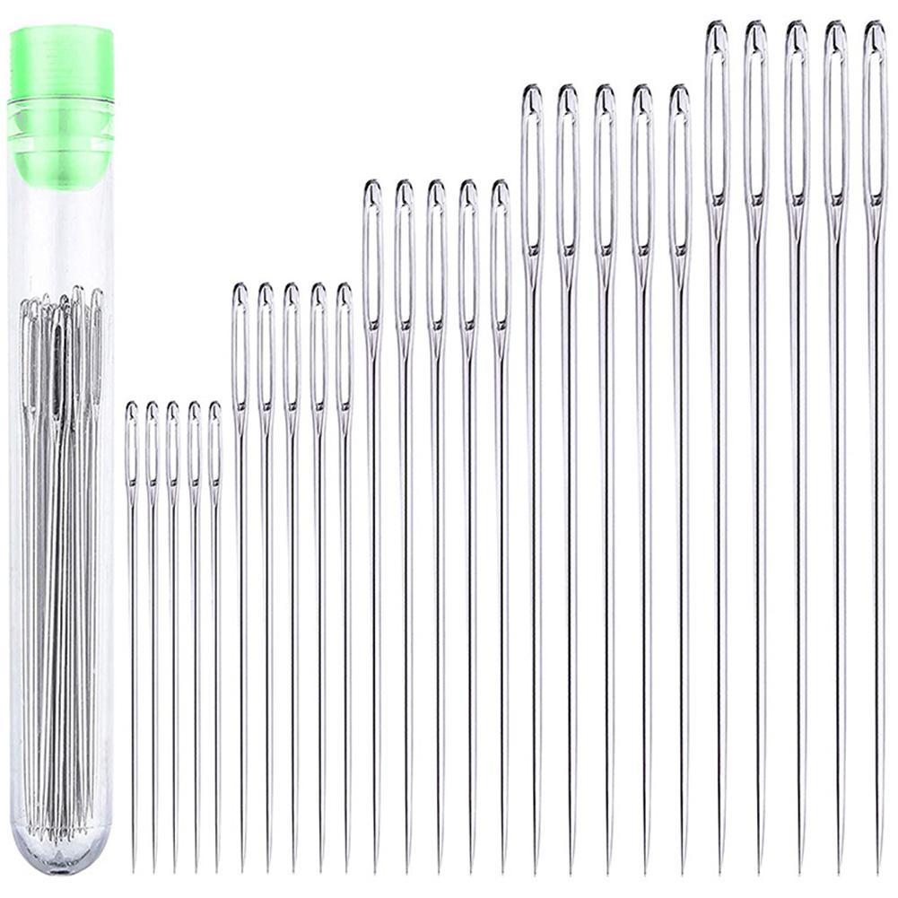 25 Pcs Large Eye Stitching Nee - Embroidery Needles review and price
