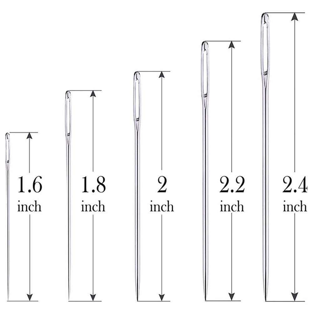 25 Pcs Large Eye Stitching Nee - Embroidery Needles review and price